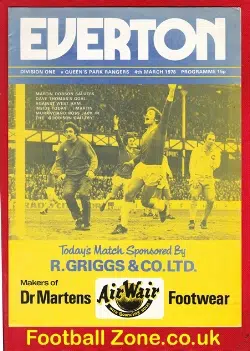 Everton v QPR 1978