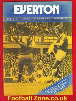 Everton v Wolves 1977