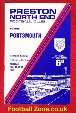 Preston North End v Portsmouth 1968