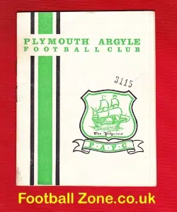 Plymouth Argyle v Huddersfield Town 1967