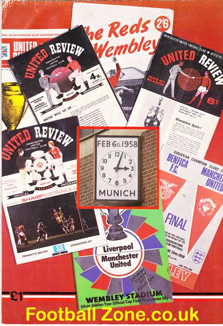 Manchester United 25 Years After Munich Official Magazine 1983