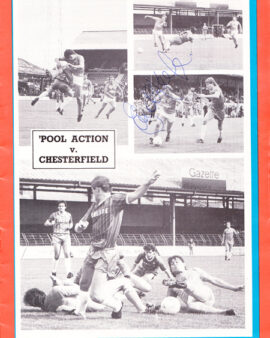 Blackpool v Carlisle United 1986 – Multi Autographed Signed