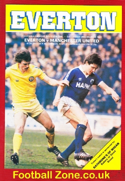 Everton v Manchester United 1981