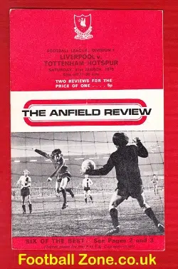 Liverpool v Tottenham 1973