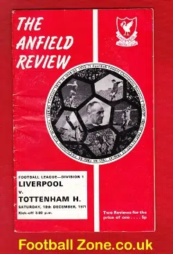 Liverpool v Tottenham 1971