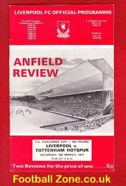 Liverpool v Tottenham 1971 – FA Cup