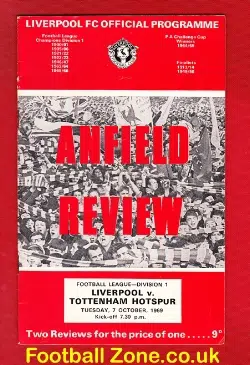 Liverpool v Tottenham 1969