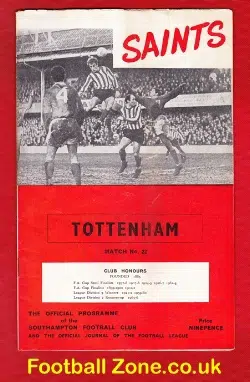 Southampton v Tottenham 1967