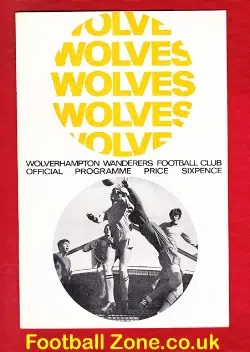 Wolves Wolverhampton v Southampton 1967