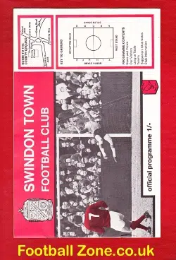 Swindon Town v Torquay United 1968
