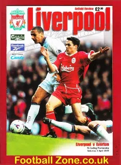 Liverpool v Everton 1999 - Signed Autograph Patrick Berger