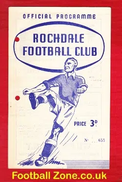 Rochdale v Wrexham 1954