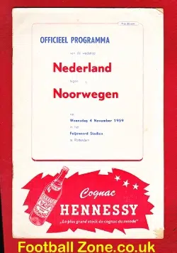 Holland v Norway 1959