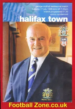 George Mulhall Testimonial Benefit Match Halifax Town 1999