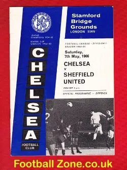 Chelsea v Sheffield United 1966