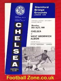 Chelsea v WBA 1966