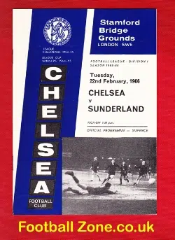 Chelsea v Sunderland 1966