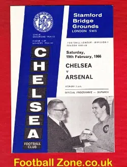 Chelsea v Arsenal 1966
