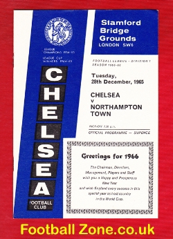Chelsea v Northampton Town 1965