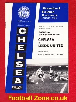 Chelsea v Leeds United 1965