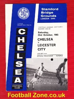 Chelsea v Leicester City 1965