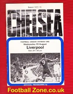 Chelsea v Liverpool 1972