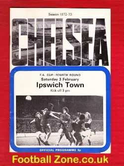 Chelsea v Ipswich Town 1973 - FA Cup