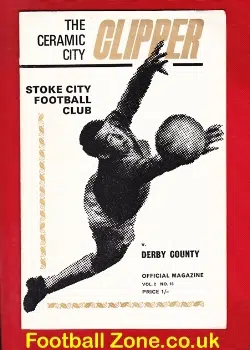 Stoke City v Derby County 1969