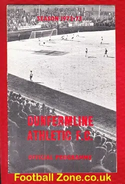 Dunfermline Athletic v Huddersfield Town 1972 – Friendly Match