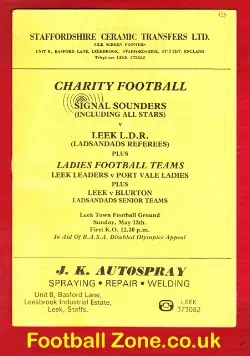 Signal Sounders Ladies v Leek 1980 - Port Vale Womens Football