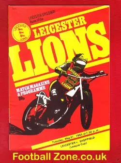 Leicester Speedway v Sheffield 1983
