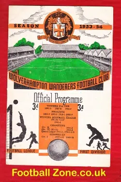 Wolves Wolverhampton v WBA 1953