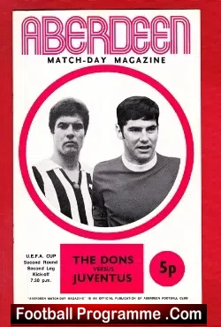 Aberdeen v Juventus 1971 – UEFA Cup