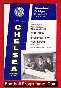 Chelsea v Tottenham 1965
