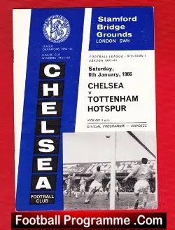Chelsea v Tottenham 1966