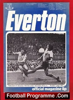 Everton v Tottenham 1972