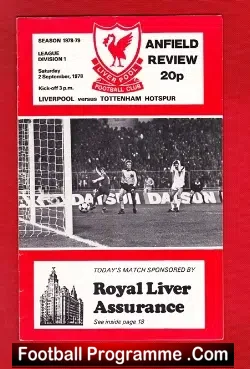 Liverpool v Tottenham 1978