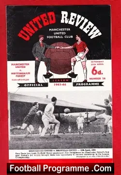 Manchester United v Nottingham Forest 1964