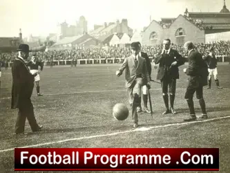 Partick Thistle v Glasgow Rangers 1924 – Opening Of The Ground