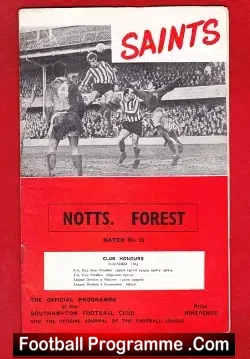Southampton v Nottingham Forest 1967