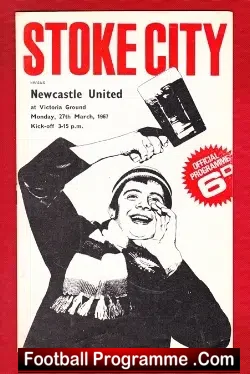 Stoke City v Newcastle United 1967