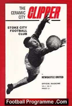 Stoke City v Newcastle United 1969