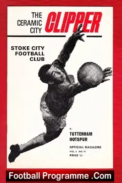 Stoke City v Tottenham 1969