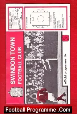 Swindon Town v Torquay United 1968