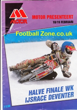 Holland Dutch Speedway Racing Programme 1989 – ICE Semi Final