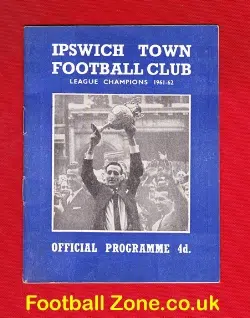 Ipswich Town v West Ham United 1963