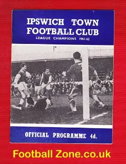 Ipswich Town v Arsenal 1964