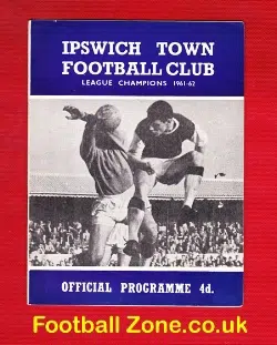 Ipswich Town v Blackburn Rovers 1963