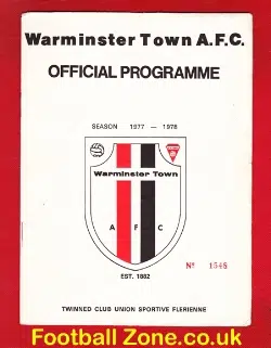 Warminster Town Ladies v Chippenham 1977 - Womens Football