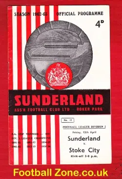 Sunderland v Stoke City 1963